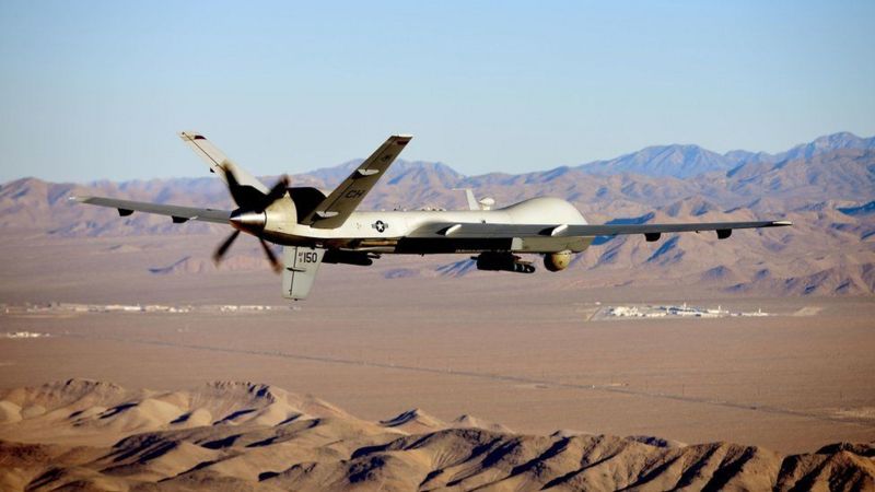 Inyeshyamba zo muri Yemen zishyigikiwe na Iran zahanuye drone y'Amerika
