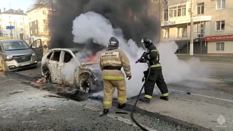 Ukraine yihimuye ku Burusiya yica abaturage babwo 20