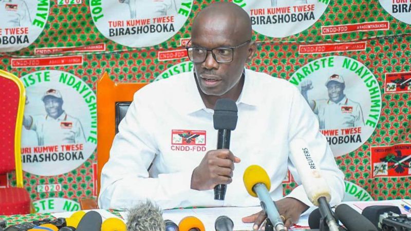 Ndikuriyo uyobora CNDD FDD yagaragaje ipfundo ry'ikibazo cy'u Rwanda n'u Burundi