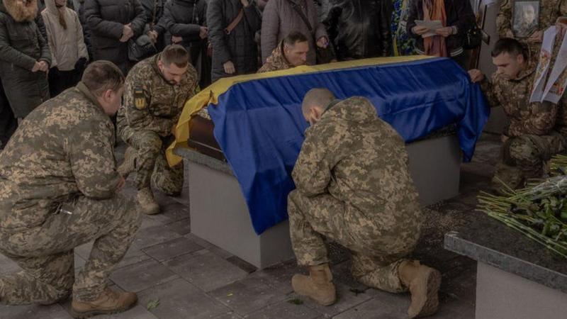  Ukraine yashyize itangaza umubare w'abasirikare bayo bamaze gupfira mu ntambara n'Uburusiya