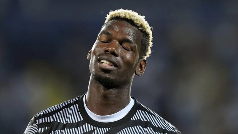 Paul Pogba yahagaritswe mu mupira w'amaguru imyaka ine