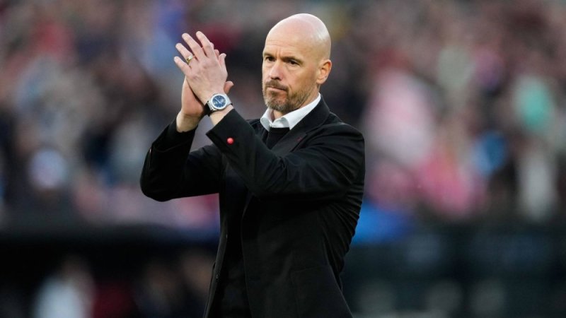 Man United mu nzira yo gukata umushahara umutoza wayo Ten Hag