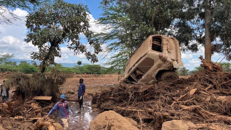 Kenya: Kubera imyuzure urugomero rwaturitse abarenga 40 barapfa
