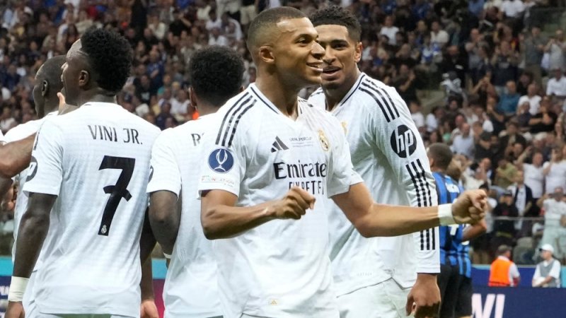 Imbamutima za Kylian Mbappe nyuma yo gutsinda igitego cye cya mbere muri Real Madrid