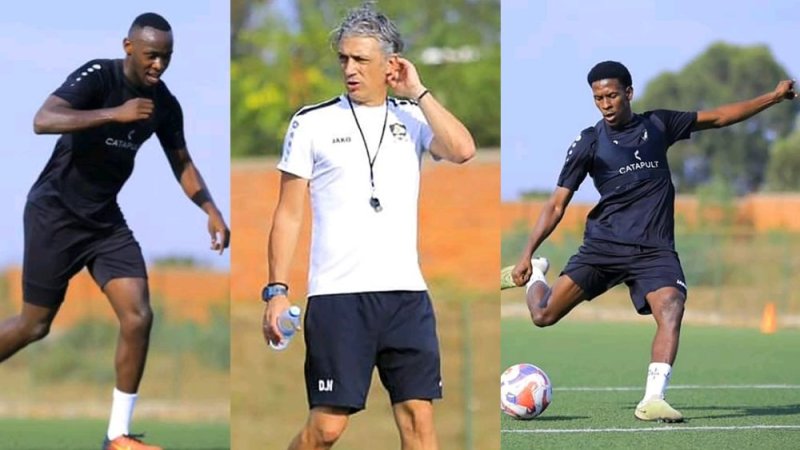 APR FC ikomeje imyitozo y'itegura Pyramids FC mu mikino ya CAF Champions League (Amafoto)