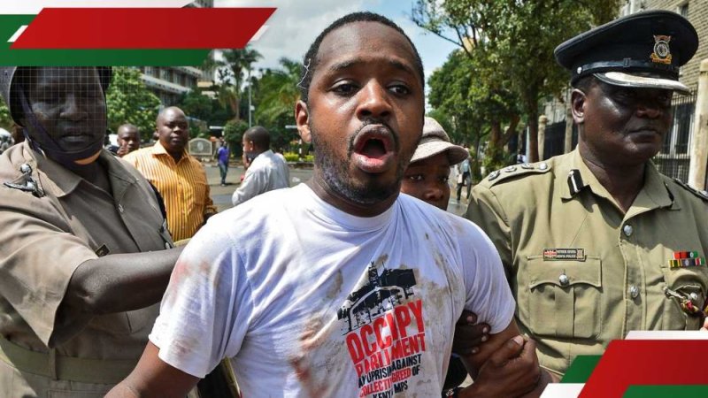 Kenya yafunze Mwangi ushinjwa gushishikariza imyigaragambyo yo kwamagana leta 