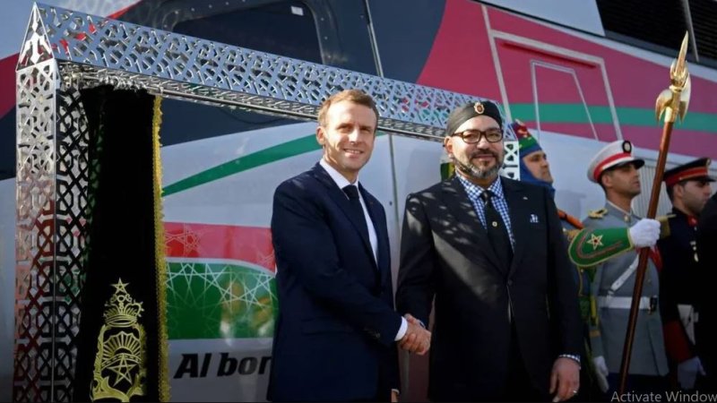 Perezida Emmanuel Macron ari muri Maroc mu mugambi wo gutsura umubano