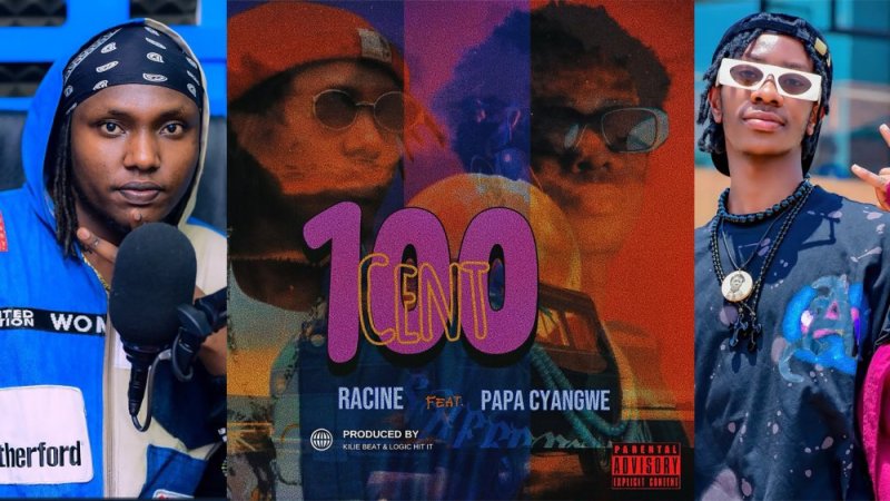 Racine na Papa Cyangwe bahuje imbaraga mu ndirimbo nshya bise igiceri cy'i 100 