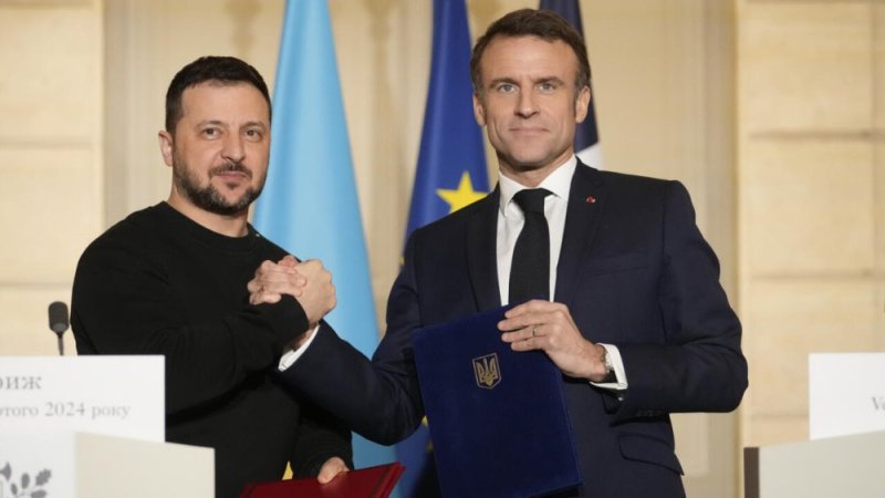 Perezida Macron yavuze ko nta ntwaro u Bufaransa buzongera guha Ukraine