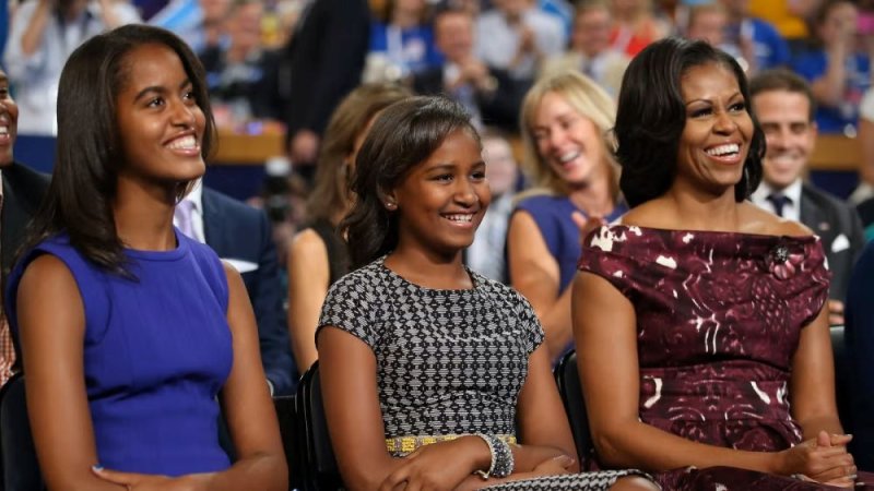 Michelle Obama yishimira kuba atarabyaye umuhungu