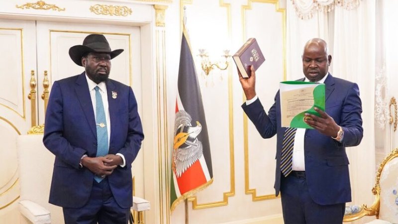 Sudani y'Epfo: Perezida Kiir yirukanye Visi Perezida