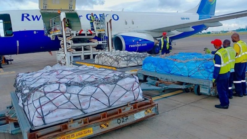 U Rwanda rwoherereje Mozambique inkunga y'ibiribwa n'imiti