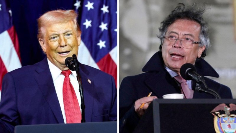 Trump agiye kwakira Perezida wa Colombia batajya imbizi