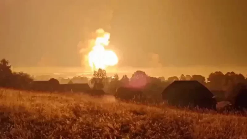 Abaganga umunani baguye mu bitero Ukraine yagabye ku bitaro mu Burusiya