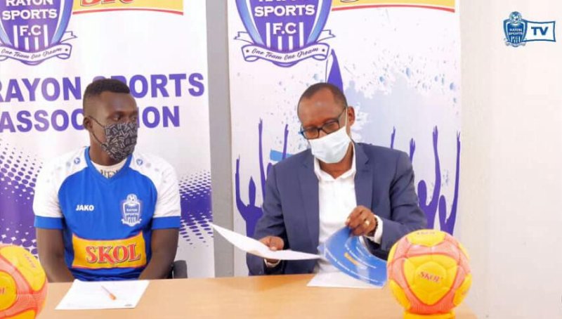 Rayon Sports yasinyishije rutahizamu wari uyoboye abandi muri Uganda [AMAFOTO]