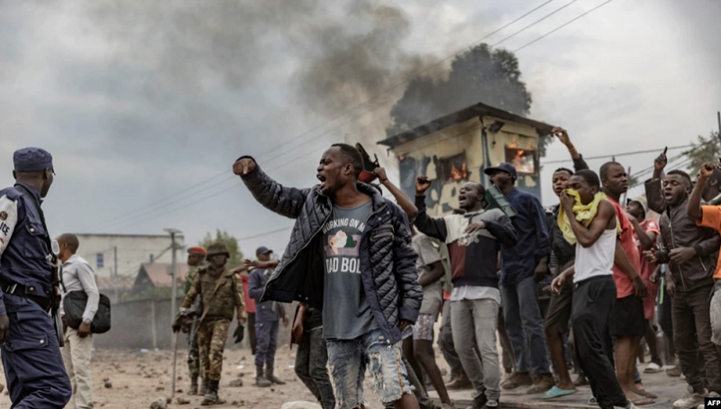 RDC: Abari bagiye kwamagana MONUSCO muri Beni bahuye n'uruva gusenya