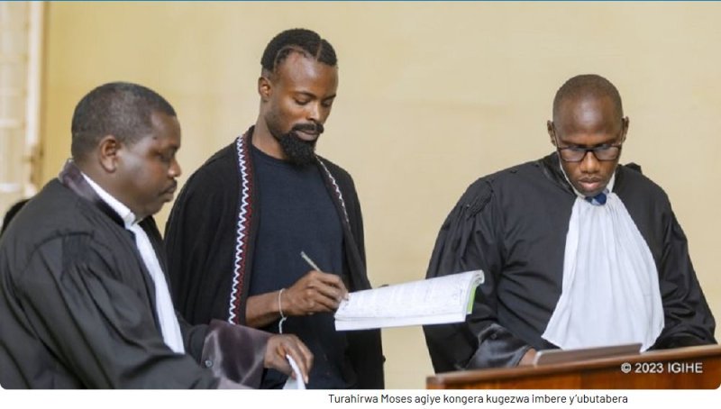 Turahirwa Moses agiye kugezwa imbere y'ubutabera