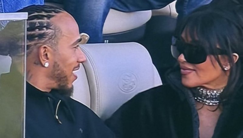 Lewis Hamilton na Kim Kardashian bongeye guca amarenga k'uko bari mu rukundo