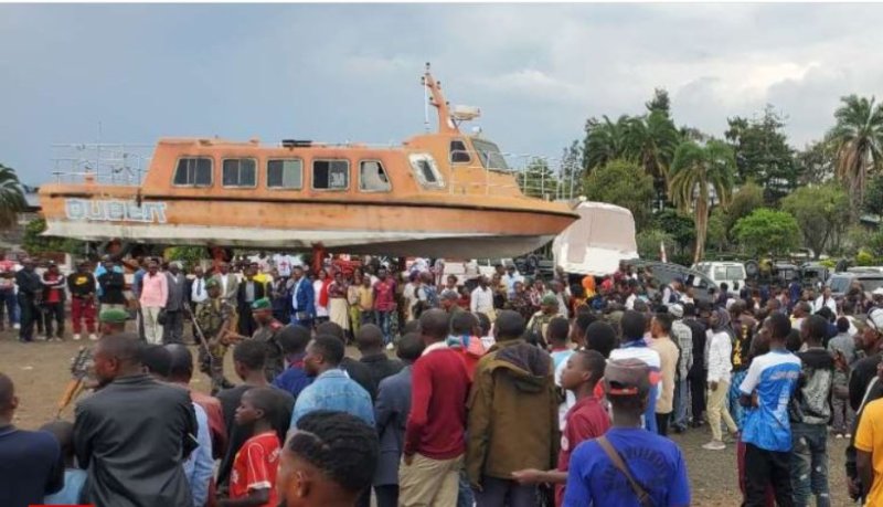 Goma: Imiryango y'aburiye ababo mu mpanuka y'ubwato yemerewe kubashyingura