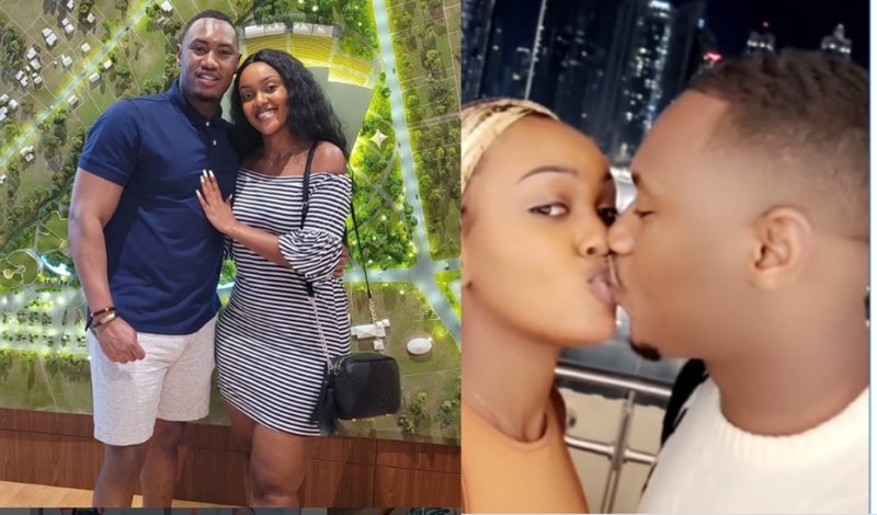 Mu magambo aryoheye amatwi Miss Igisabo yifurije isabukuru nziza umukunzi we