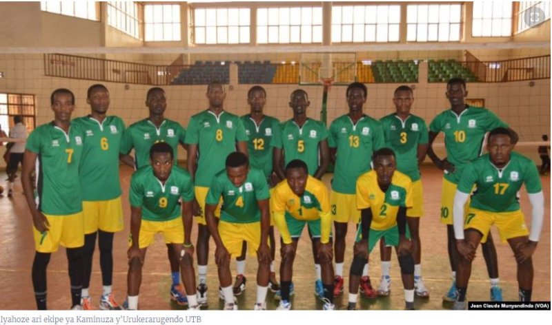 Volleyball yakinwe n'Abakomeye irimo Gusubira Inyuma mu Mashuri Makuru na Kaminuza mu Rwanda