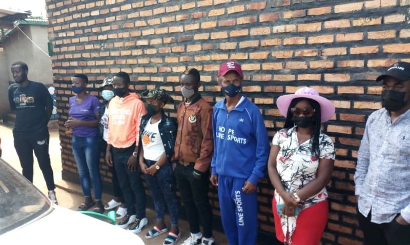 Kanyombya n'abandi bantu 9 bafashwe bari gukina Filimi barenze ku mabwiriza yo kwirinda Covid-19