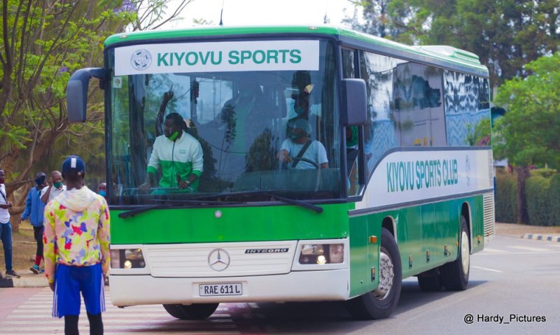 Imodoka itwara abakinnyi ba Kiyovu Sports yakoze impanuka
