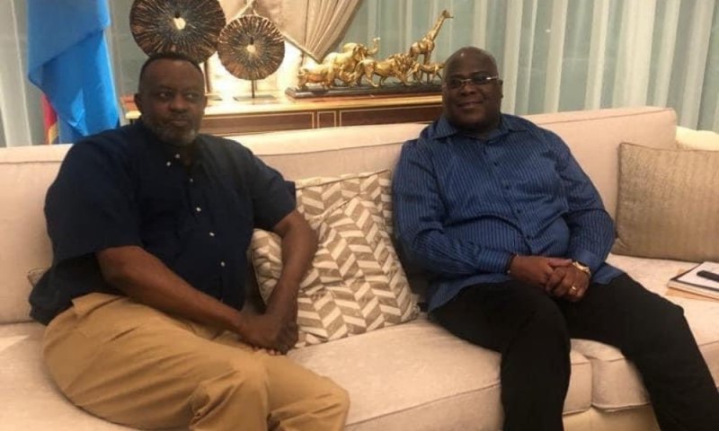 Eugène Gasana wahunze u Rwanda yakiriwe mu rugo rwa Tshisekedi