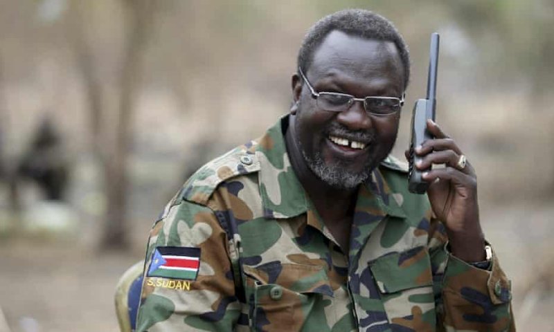 Riek Machar yatawe muri yombi