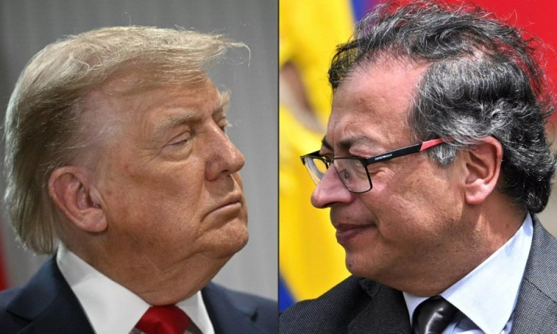 Trump yatumiye mu biro bye Perezida wa Colombia nyuma yo kumutuka