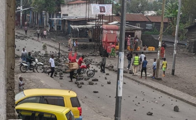DR Congo: I Goma abaturage bakoze imyigaragambyo 