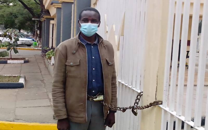 Kenya: Umushomeri yifungiye ku gipangu cya Visi Perezida kugira ngo amwishyuze akazi yamwemereye