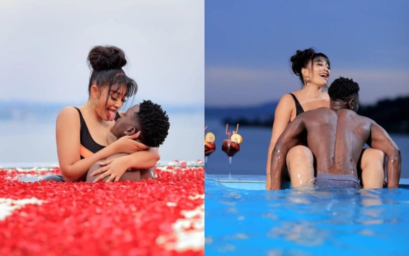 Amafoto ya Zari n'umukunzi we baryohewe n'ubuzima akomeje kuvugisha benshi(AMAFOTO)