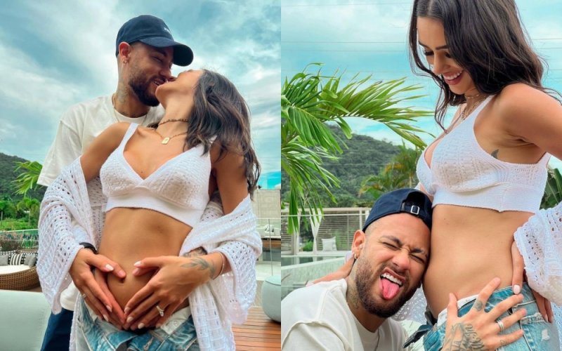 Neymar ari mu byishimo byo kwitegura kwibaruka Ubuheta bwe [AMAFOTO]