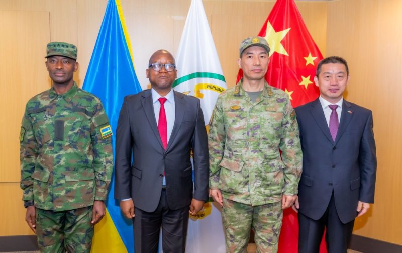 Umugaba Mukuru wungirije w'igisirikare cy'Ubushinwa ari mu Rwanda