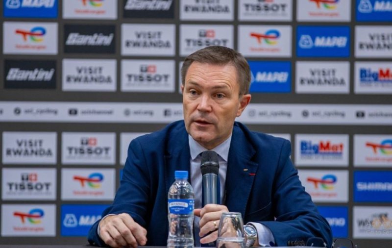 David Lappartient wa UCI yateguje andi marushanwa mu Rwanda