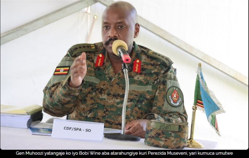 Gen Muhoozi na Bobi Wine urwa se bakomeje Intambara y'amagambo 