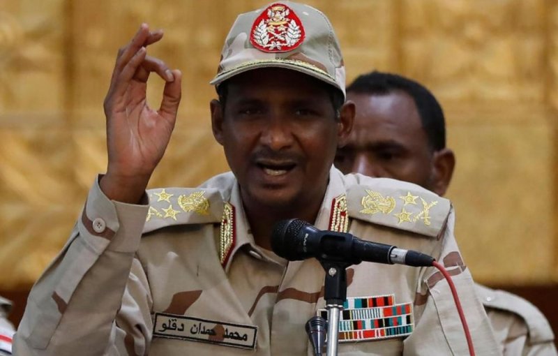 Amerika yashinje RSF gukora jenoside inafatira ibihano umuyobozi wayo