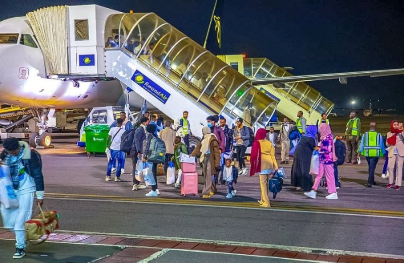 U Rwanda rwakiriye impunzi n'abimukira 164 baturutse muri Libya