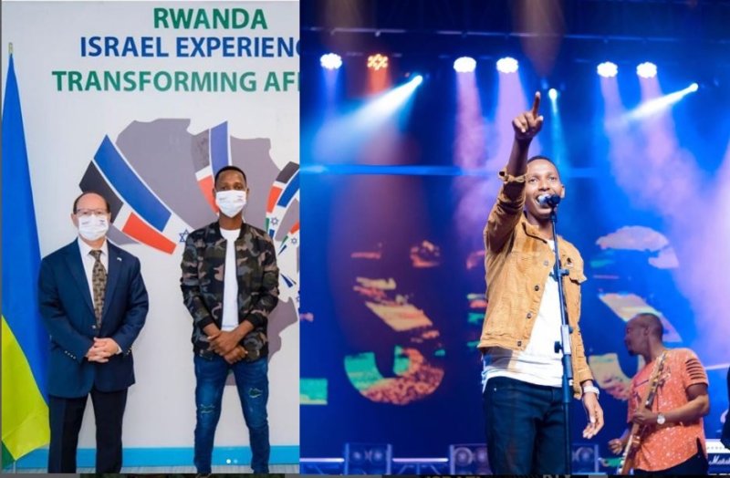 Israel Mbonyi agiye gutaramira abanya-Isiraheli 