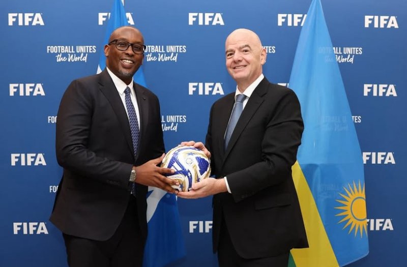 Perezida wa FERWAFA ari mu bahawe inshingano muri FIFA