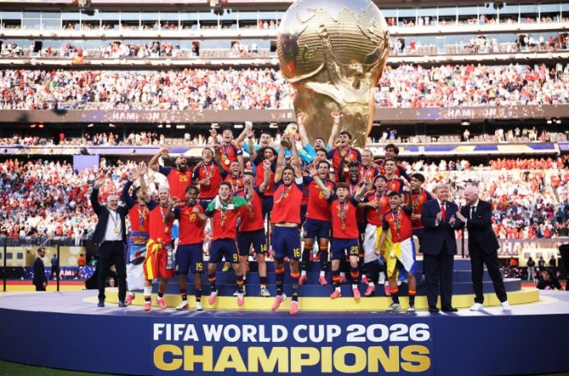 Espagne yegukanye igikombe cy'isi ihigitse Argentine