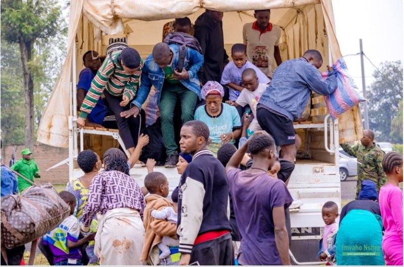 U Rwanda rumaze kwakira impunzi zisaga 1200 zivuye muri RDC 