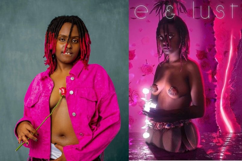 Ifoto y'umuhanzikazi Ariel Wayz yerekana amabere ikomeje kuvugisha benshi[Amafoto]