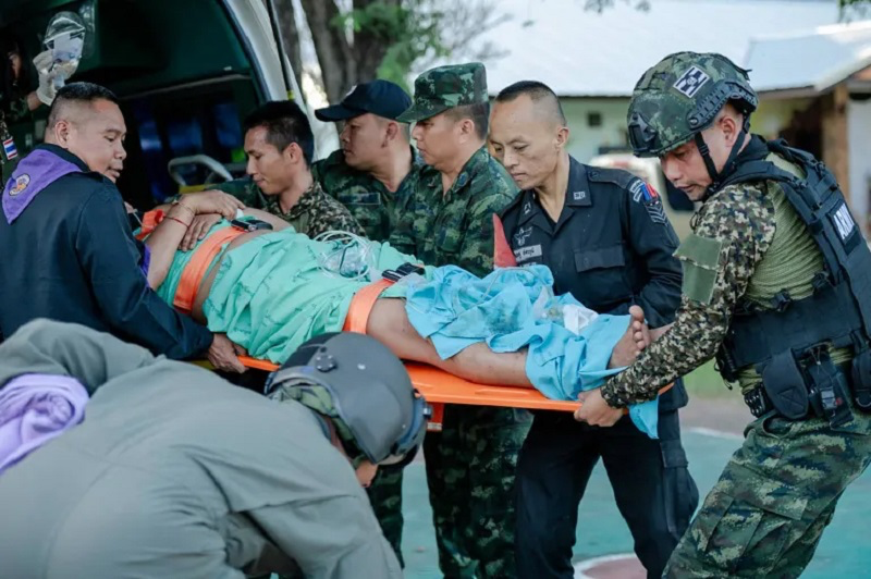Imirwano ikaze yubuye hagati y'ingabo za Thaïlande na Cambodge
