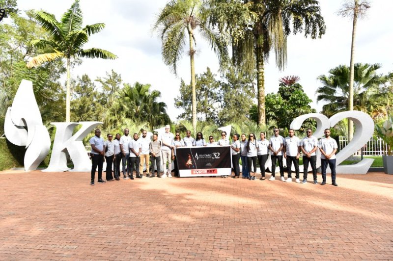 #Kwibuka32: Abayobozi n'abakozi ba FORTEBET Rwanda basuye Urwibutso rwa Jenoside rwa Kigali 