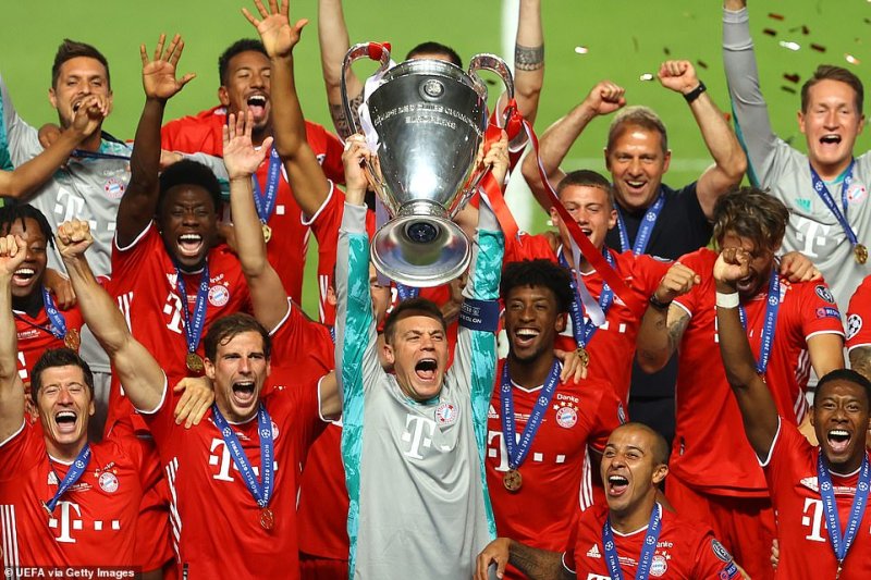 Bayern Munich yegukanye UEFA Champions League ya 06 itsinze PSG [AMAFOTO]