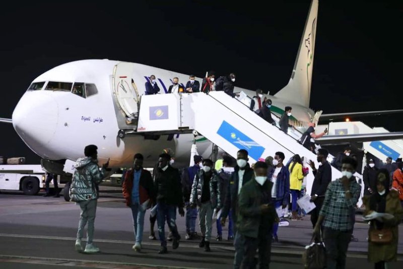 Icyiciro cya 7 cy'impunzi ziturutse muri Libya cyageze mu Rwanda
