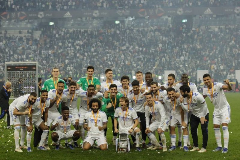 Real Madrid yatwaye Supercopa ikomeza kugwiza ibigwi ku isi [AMAFOTO]