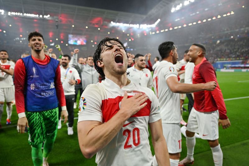 #EURO2024:Turkey yatunguye Austria isanga Ubuholandi muri 1/4 cy'irangiza